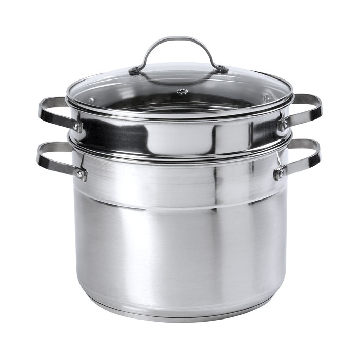Denmark Cookware 3pc Stainless Steel MultiCooker Wayfair